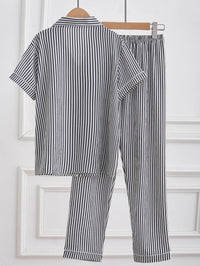Ensemble Pyjama Femme à Rayures