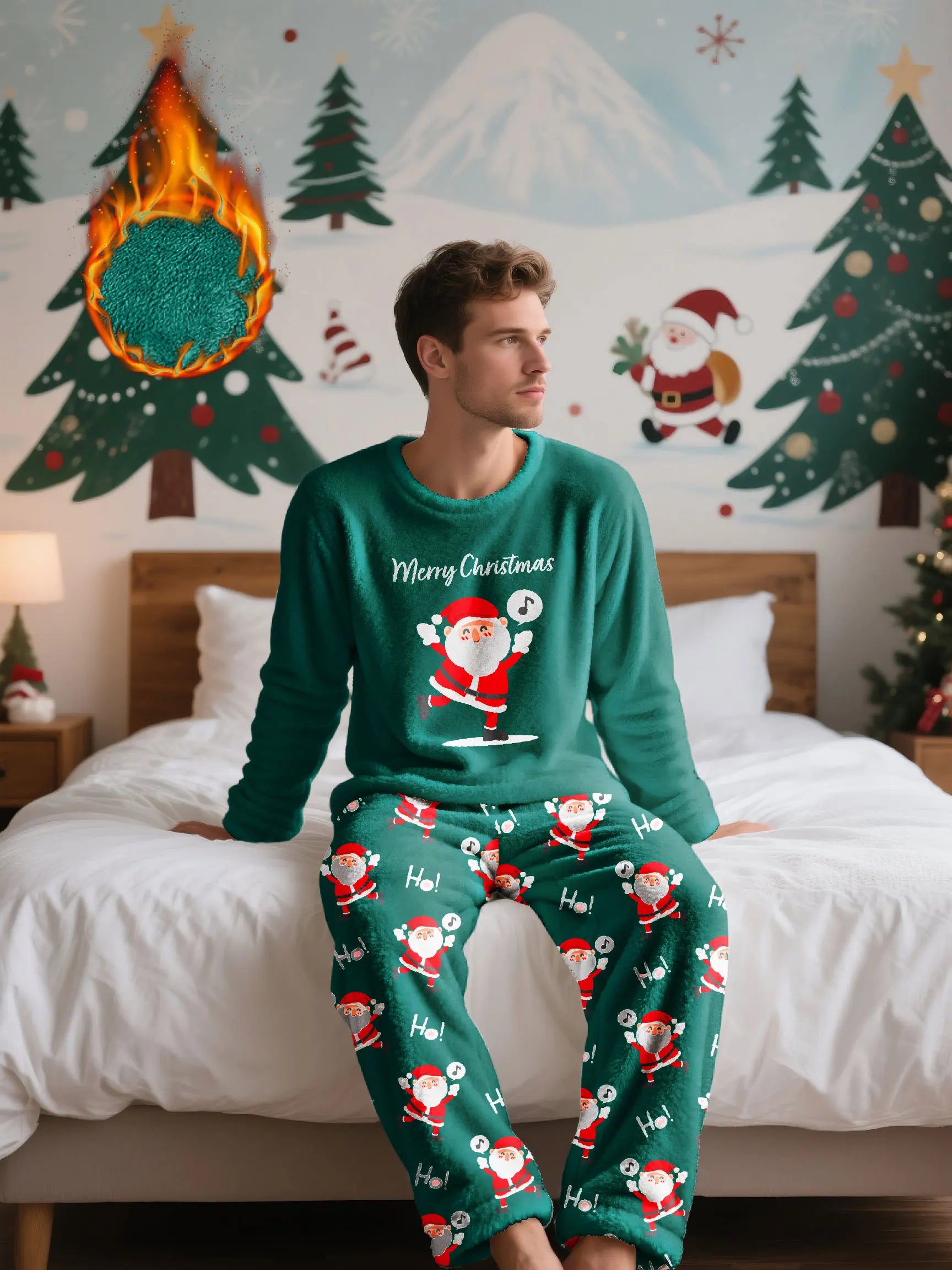 Pyjama Noël Homme Hiver