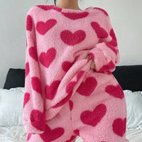 Ensemble Pyjama Coeur Femme