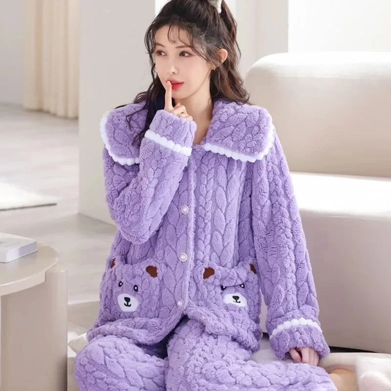 Pyjama Femme Pilou Pilou Rose
