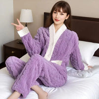 Pyjama Femme Flanelle Épaisse