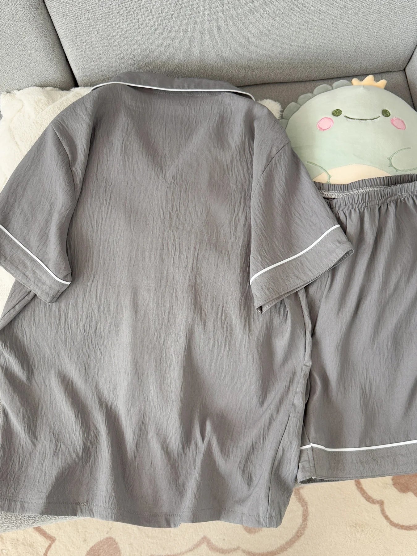 Pyjama Homme Col Chemise