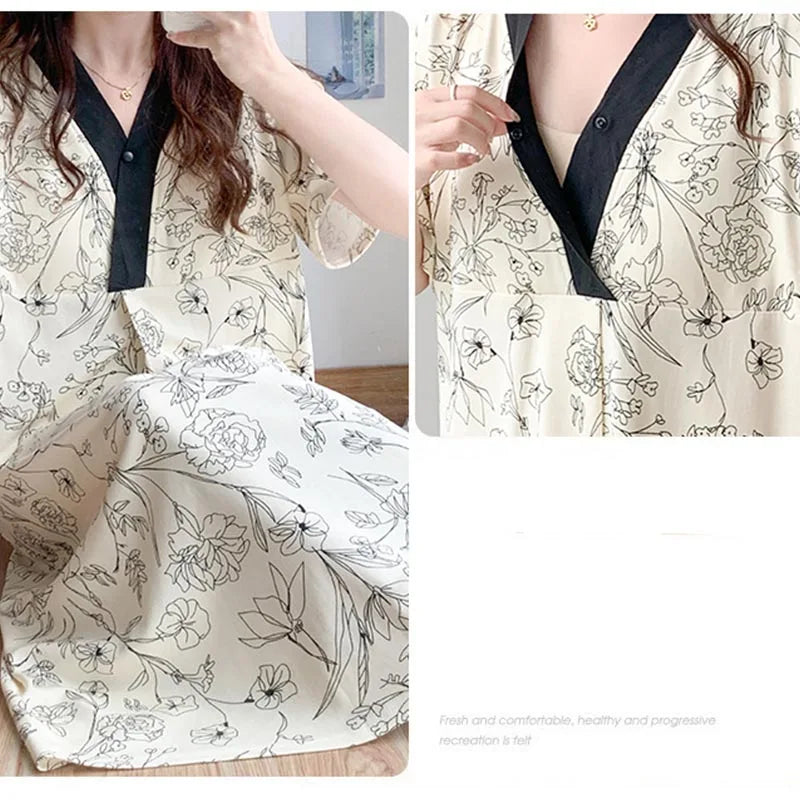 Robe Pyjama Femme Enceinte