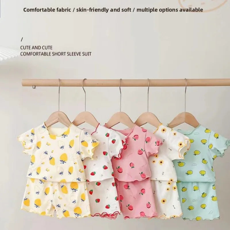 Pyjama Bébé Fille Rose