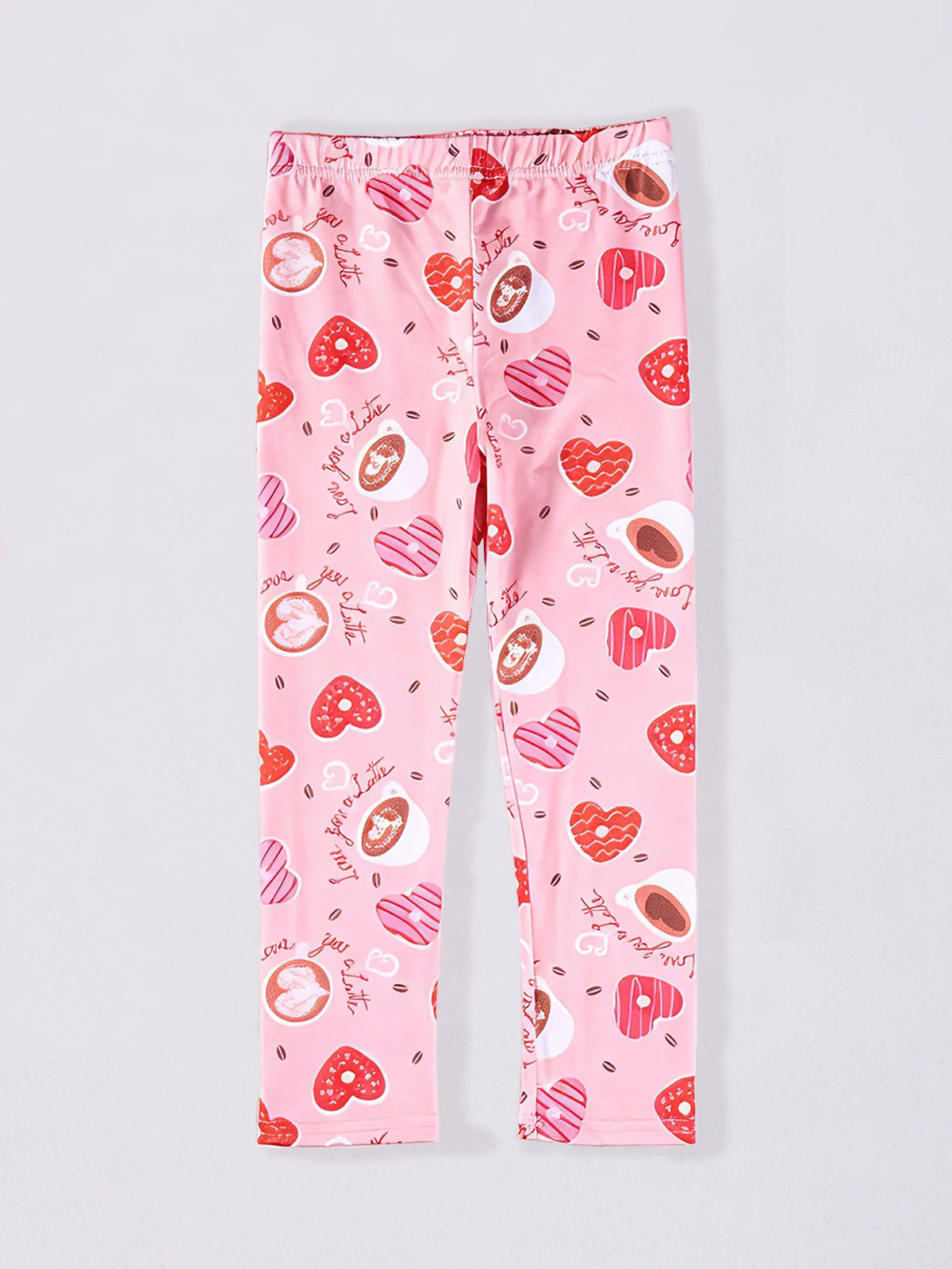 Pyjama Fille Motif Cœurs 2 Pièces