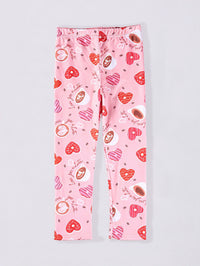 Pyjama Fille Motif Cœurs 2 Pièces
