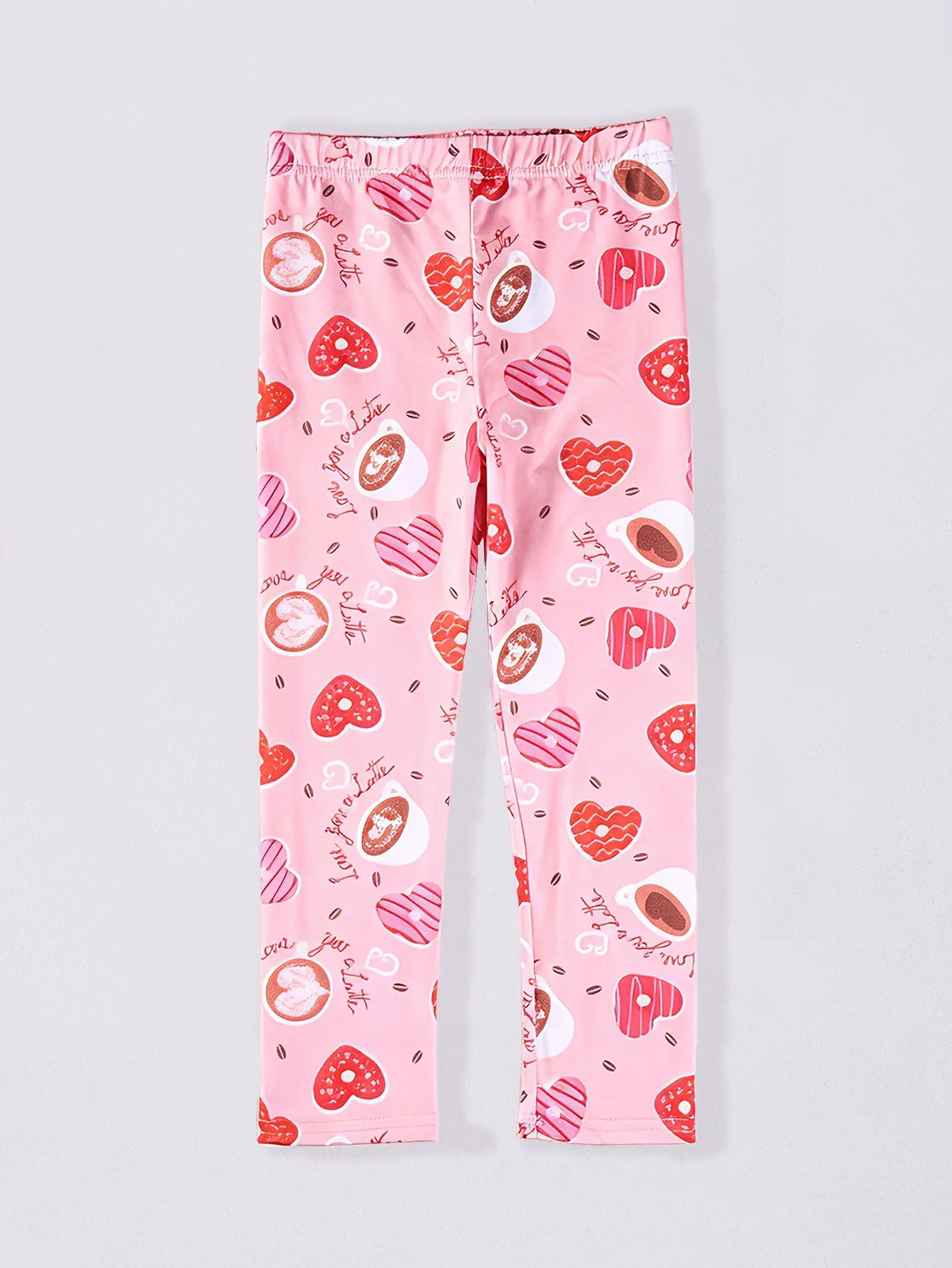 Pyjama Fille Motif Cœurs 2 Pièces