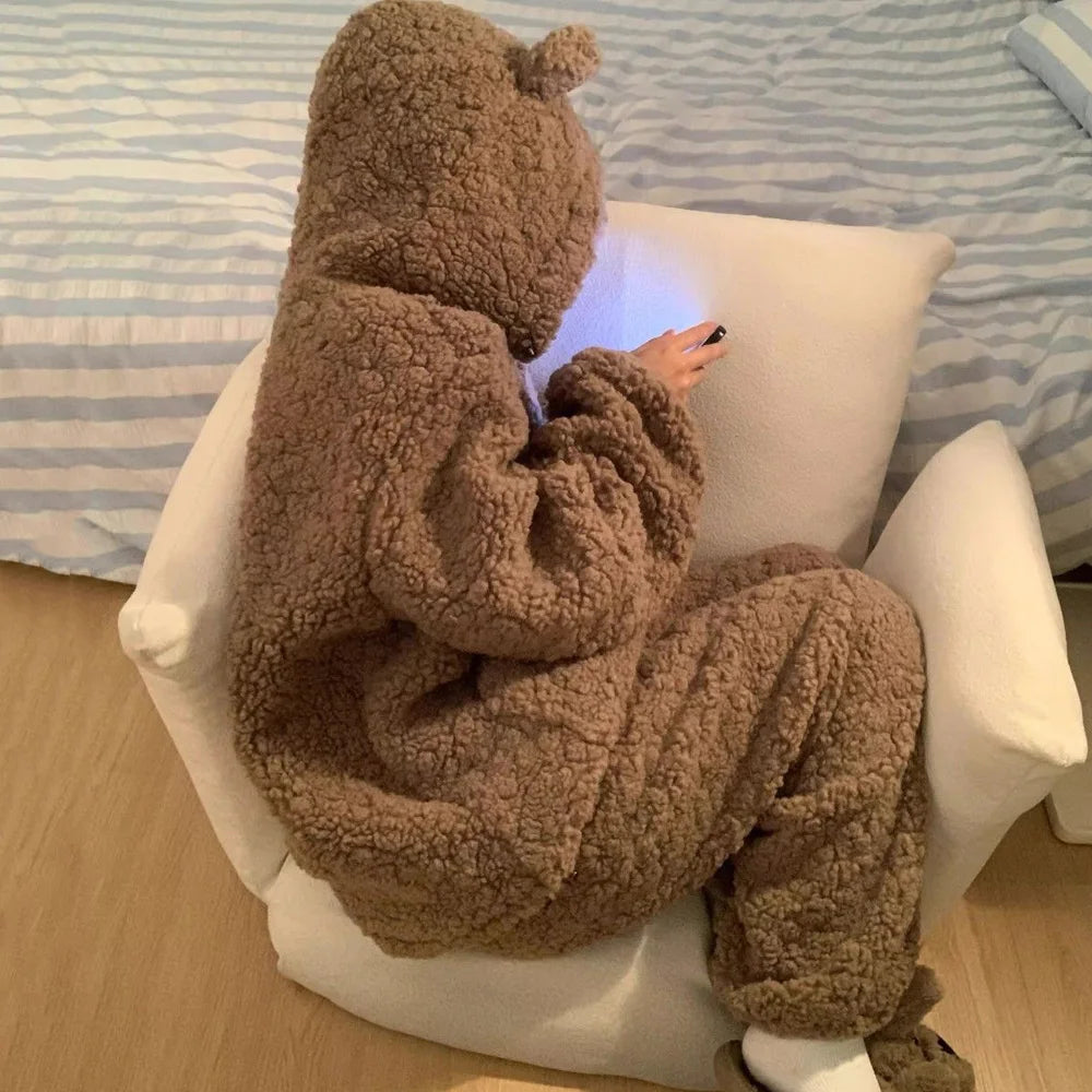 Combinaison Pyjama à Capuche