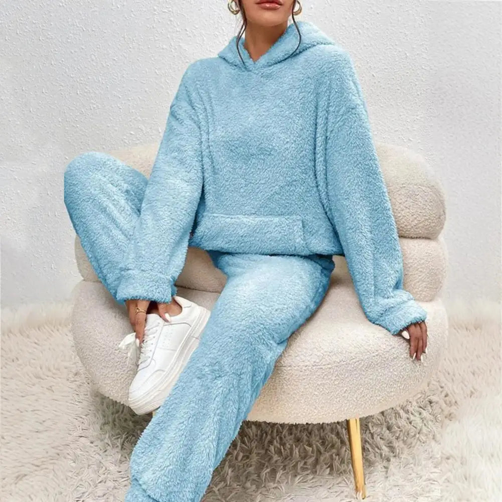 Pyjama Polaire à Capuche Femme