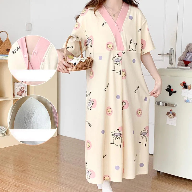 Robe Pyjama Femme Enceinte