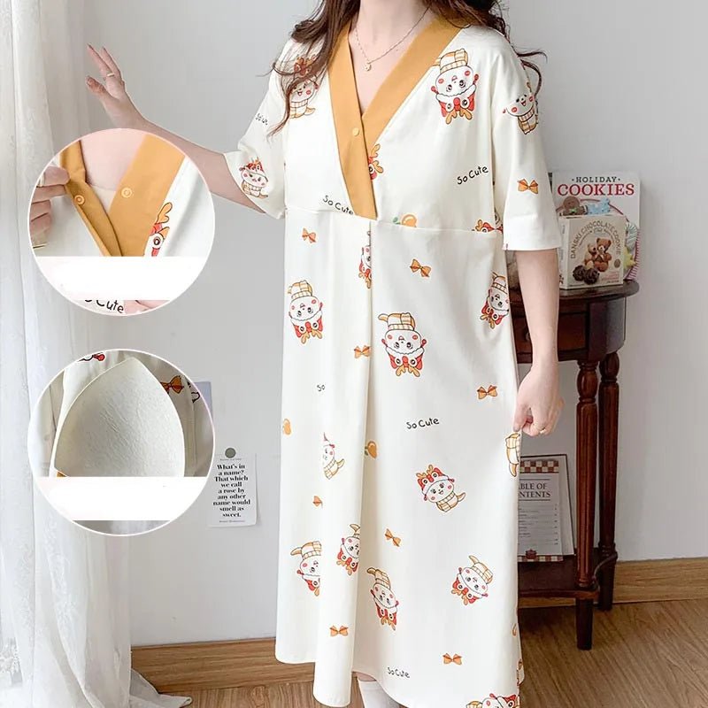 Robe Pyjama Femme Enceinte