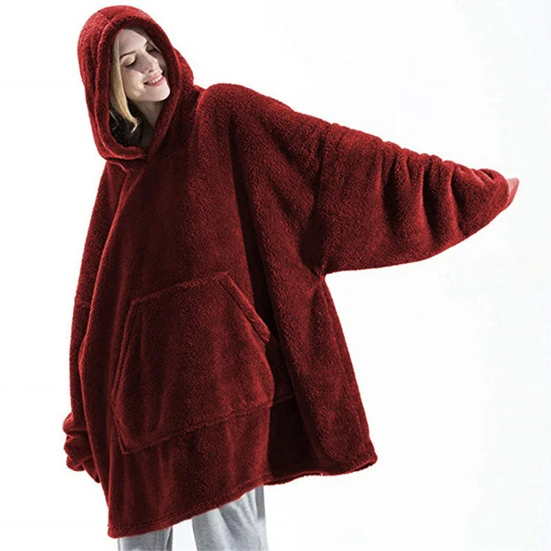 Pyjama Polaire Rouge Grande Taille