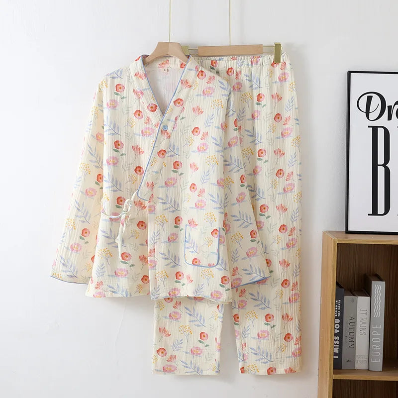 Pyjama Grossesse et Allaitement Coton