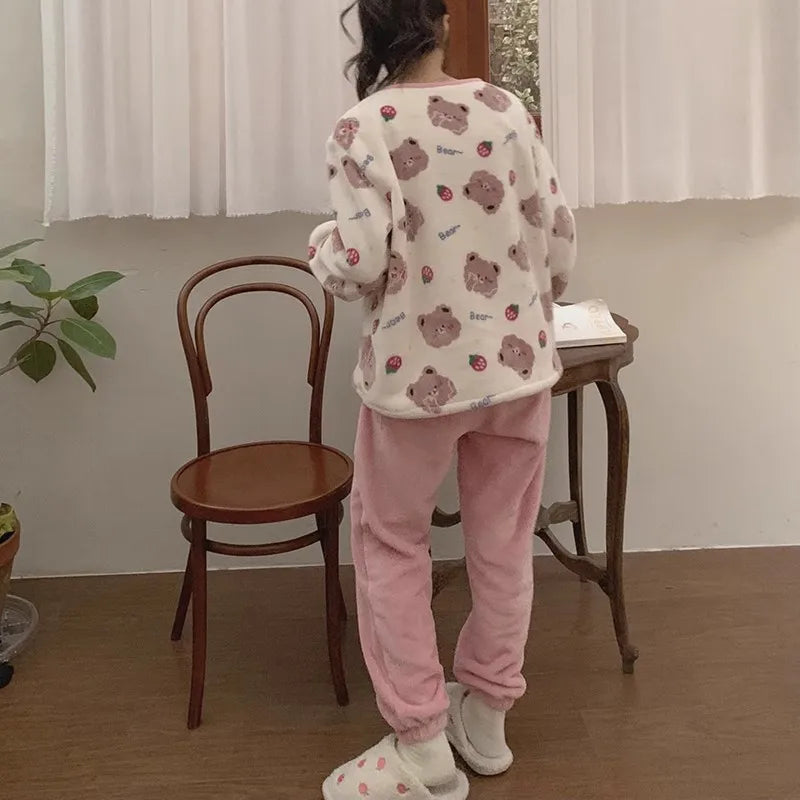 Pyjama Femme Motif Ours
