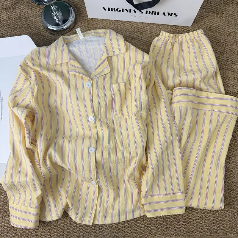 Pyjama Femme Jaune