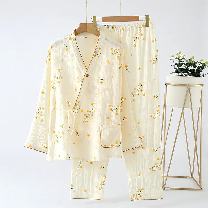 Pyjama Grossesse et Allaitement Coton