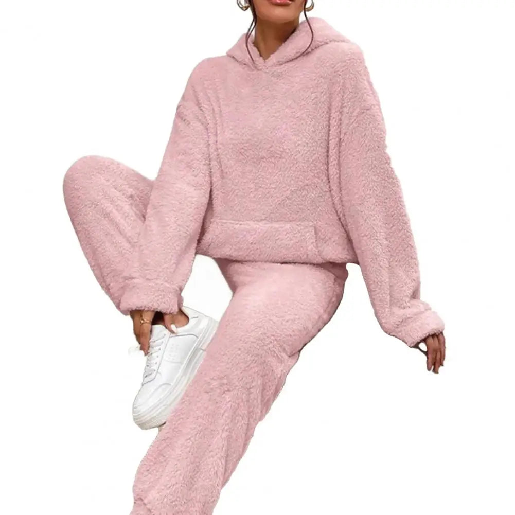 Pyjama Polaire à Capuche Femme