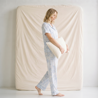 Pyjama Femme Satin Manches Courtes