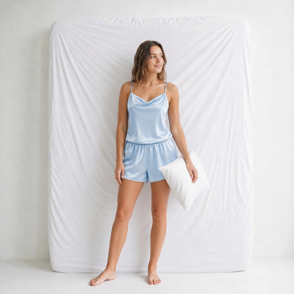Pyjama Femme Bretelles Fines