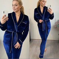Pyjama Femme Velours Épais