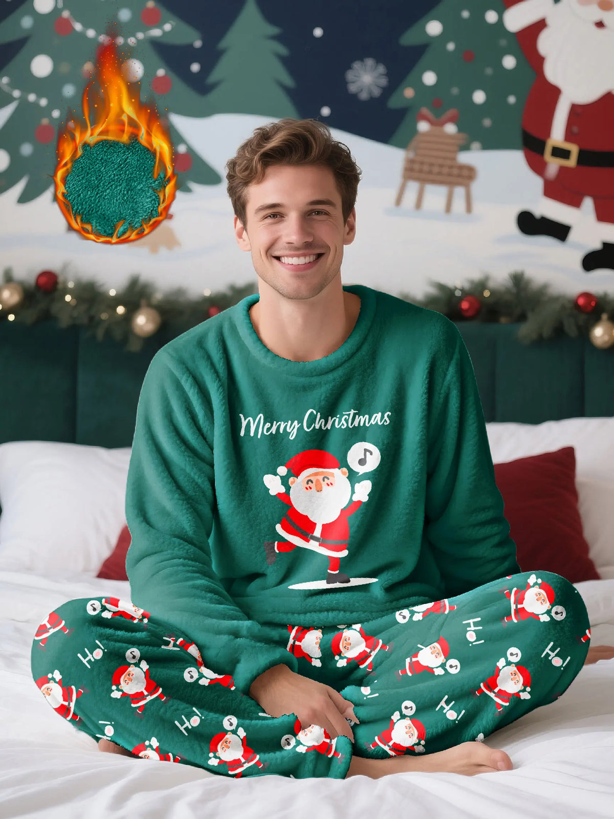 Pyjama Noël Homme Hiver