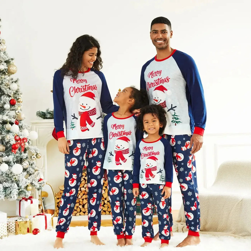 Ensemble Pyjama Famille Noël Parent et Enfant