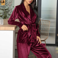 Pyjama Femme Velours Chaud
