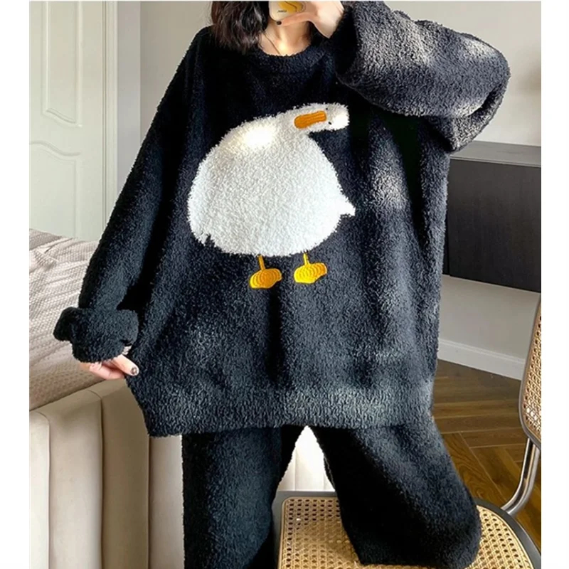 Pyjama Femme Chaud Flanelle