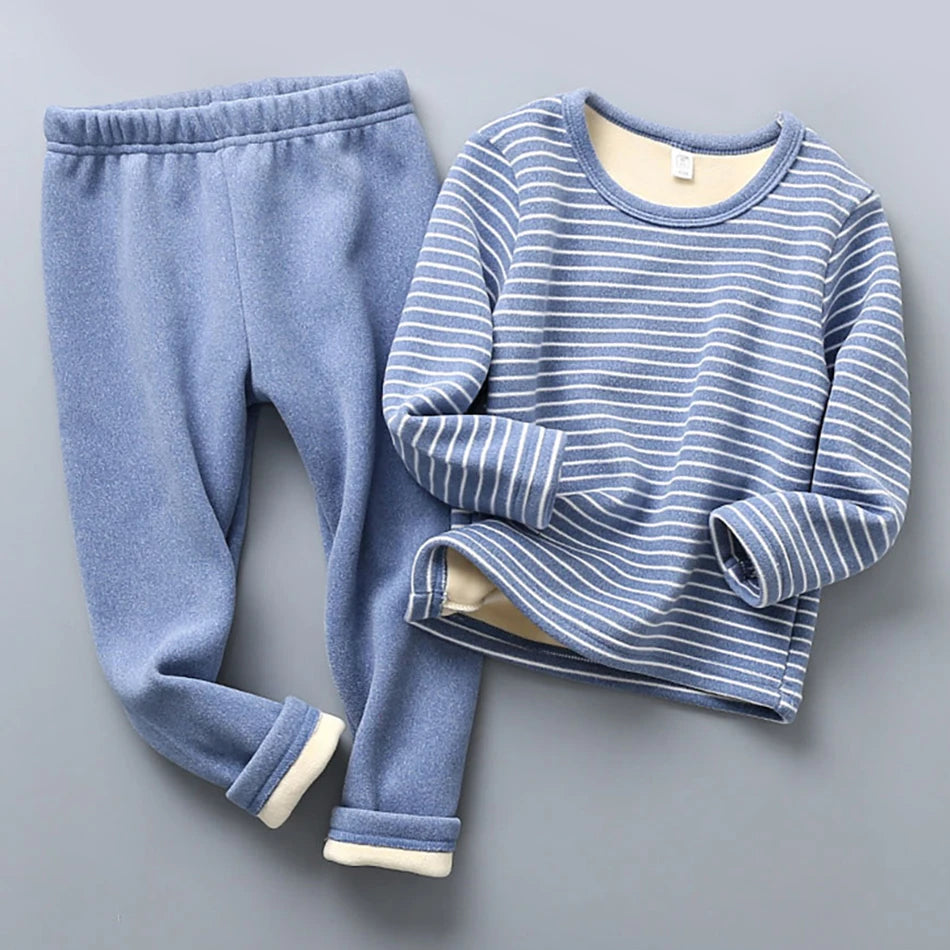 Pyjama Enfant Polaire Bleu
