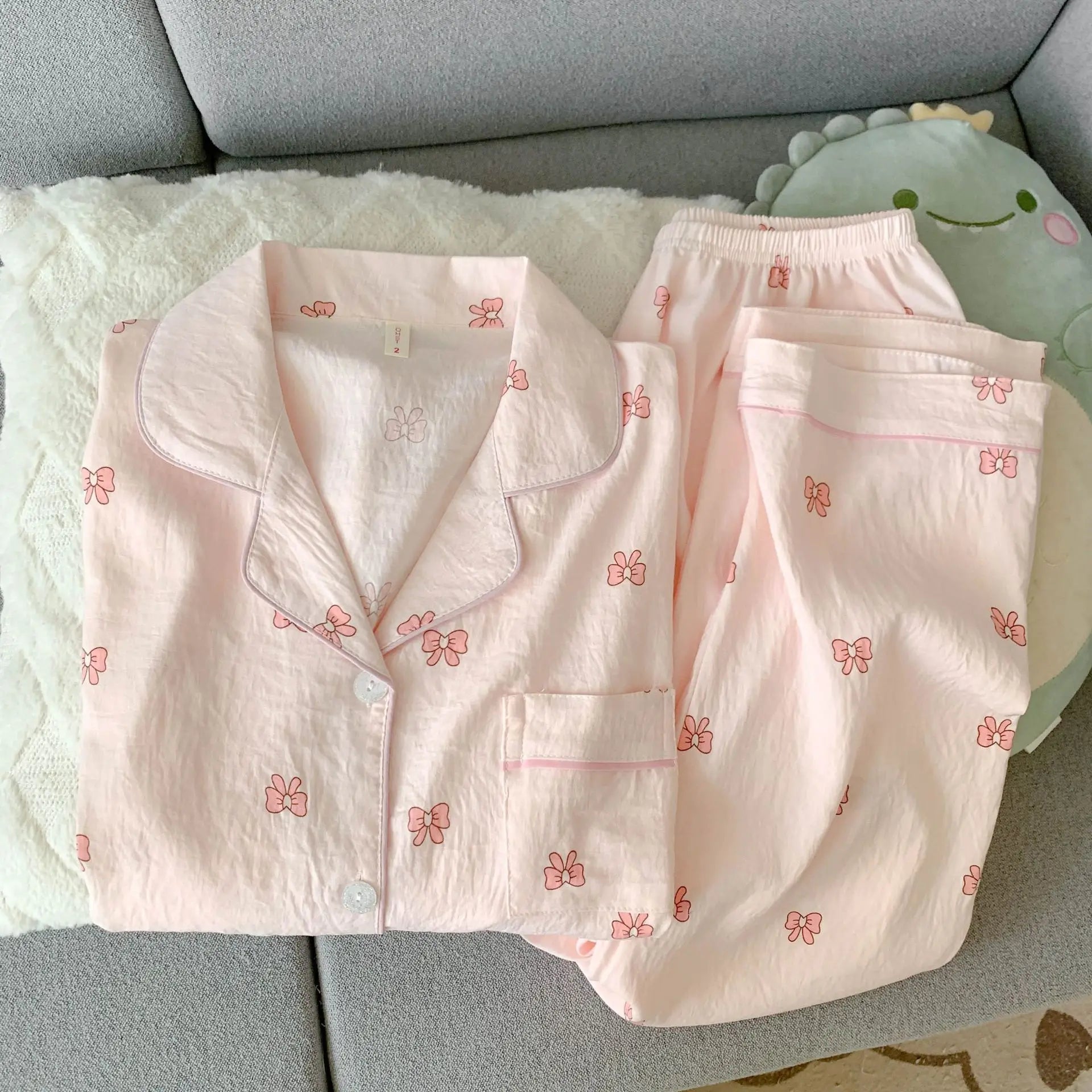 Pyjama Femme Coton Manches Longues