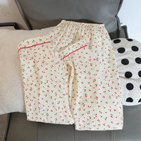Pyjama Bleu Ciel Coton Femme
