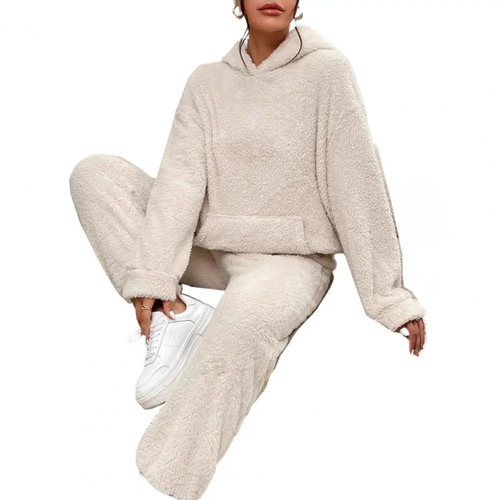 Pyjama Polaire à Capuche Femme