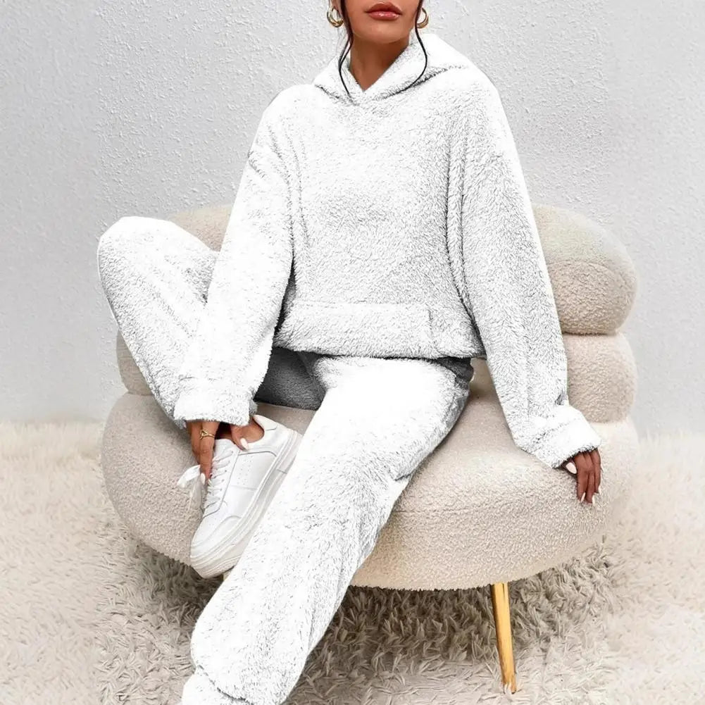 Pyjama Polaire à Capuche Femme