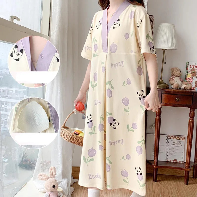Robe Pyjama Femme Enceinte