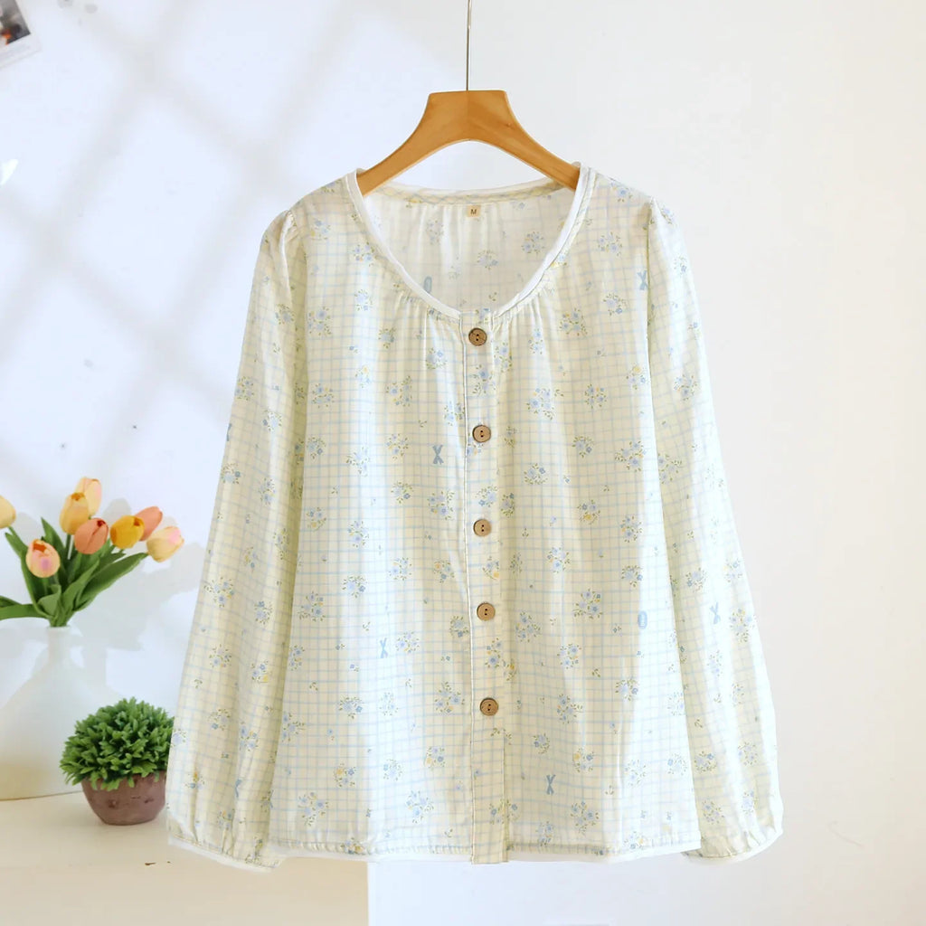 Haut De Pyjama Femme Coton