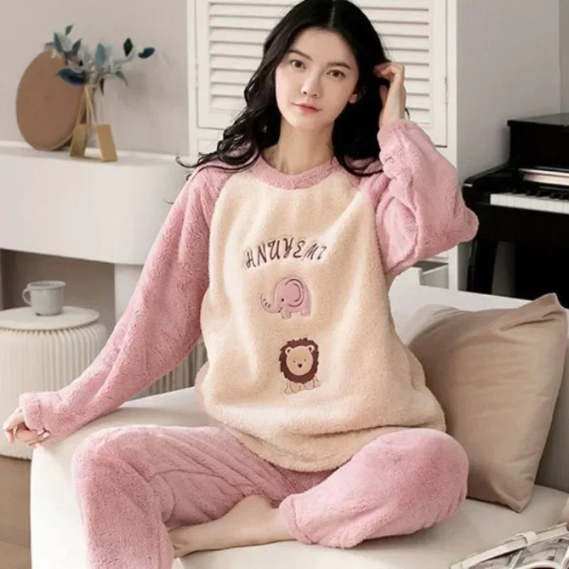 Ensemble Pyjama Femme Flanelle