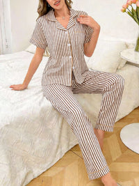 Ensemble Pyjama Femme à Rayures