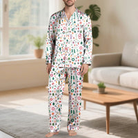 Ensemble Pyjama Homme Noël Blanc