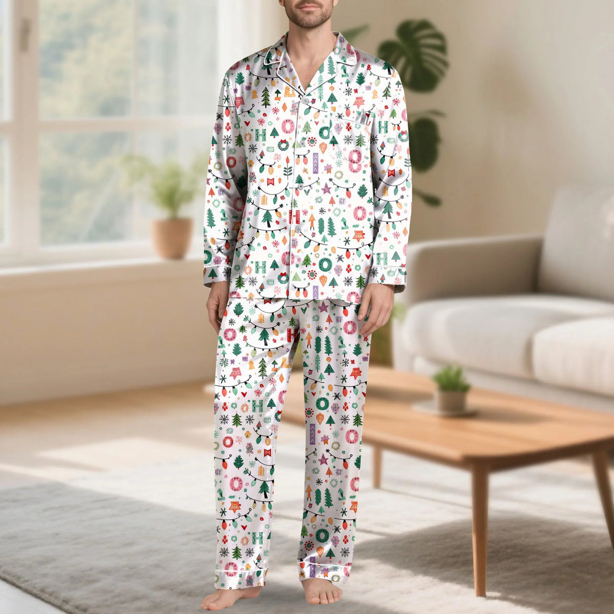 Pyjama Homme Noël 2 Pièces