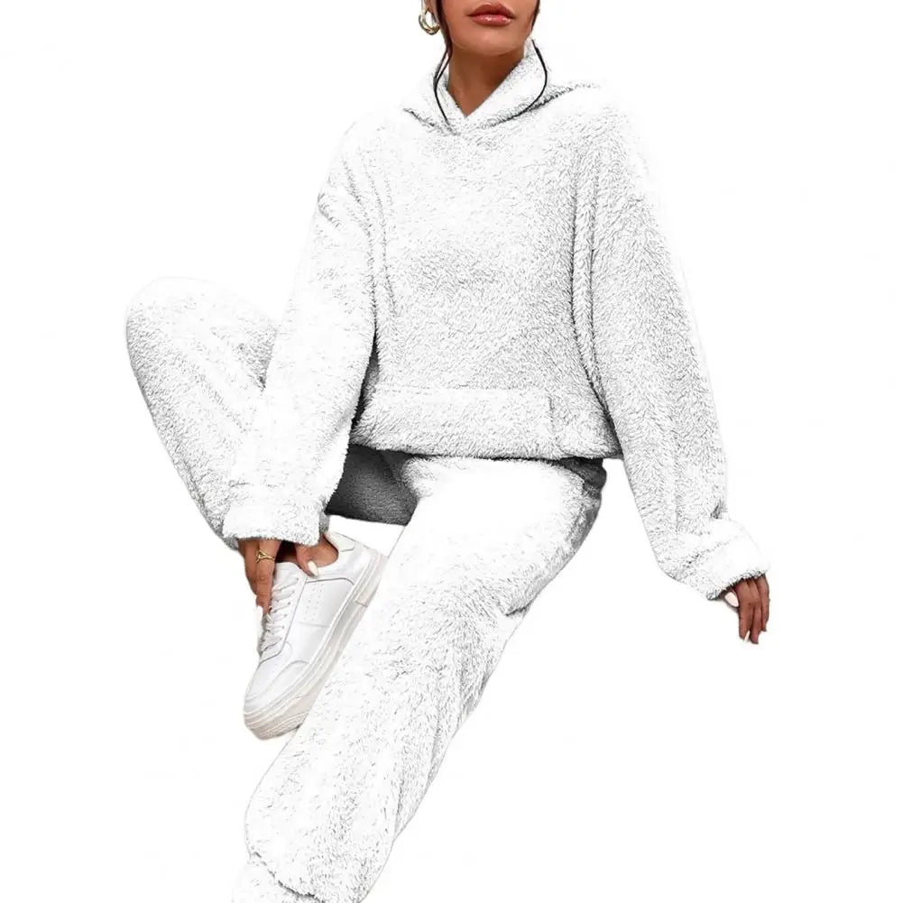 Pyjama Polaire à Capuche Femme