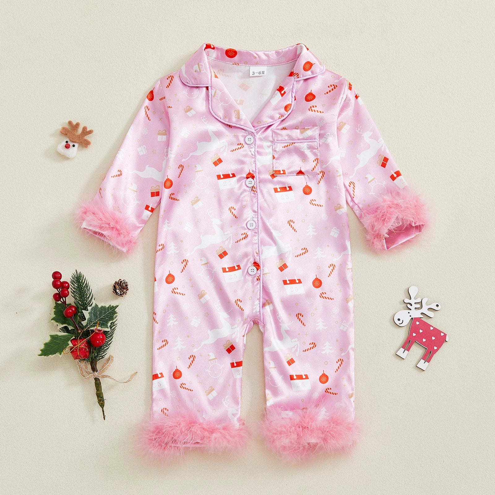 Combinaison Pyjama Bébé Noël