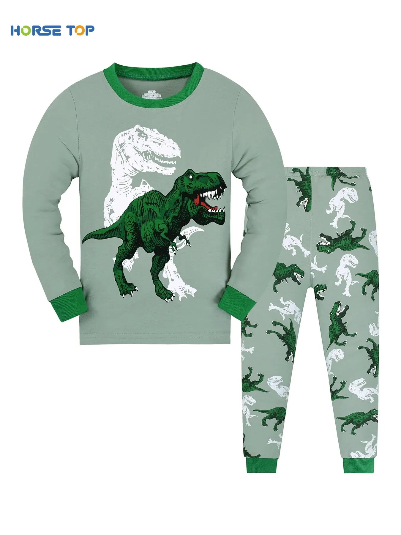 Pyjama Garçon Motif Dinosaure