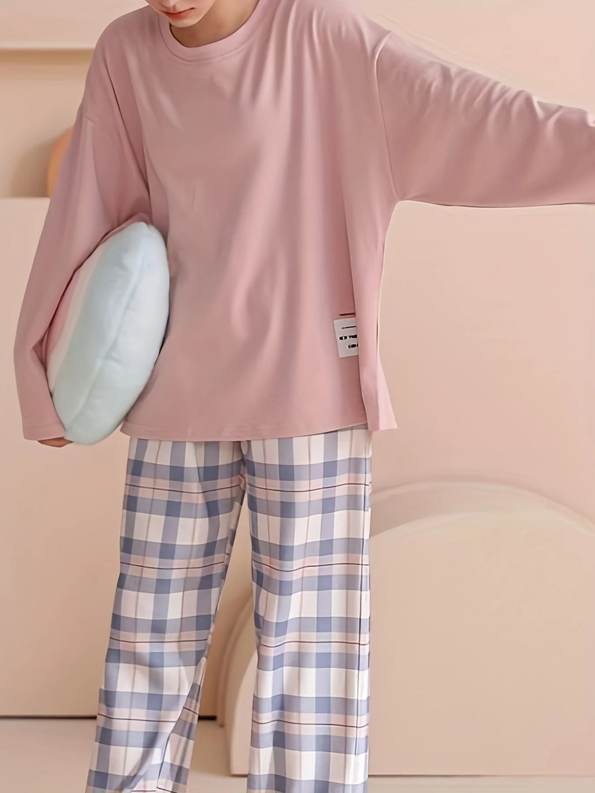 Pyjama Femme Coton Rose