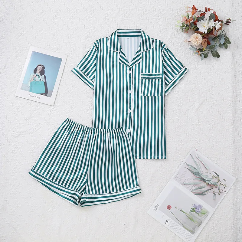 Pyjama Femme Satin Été