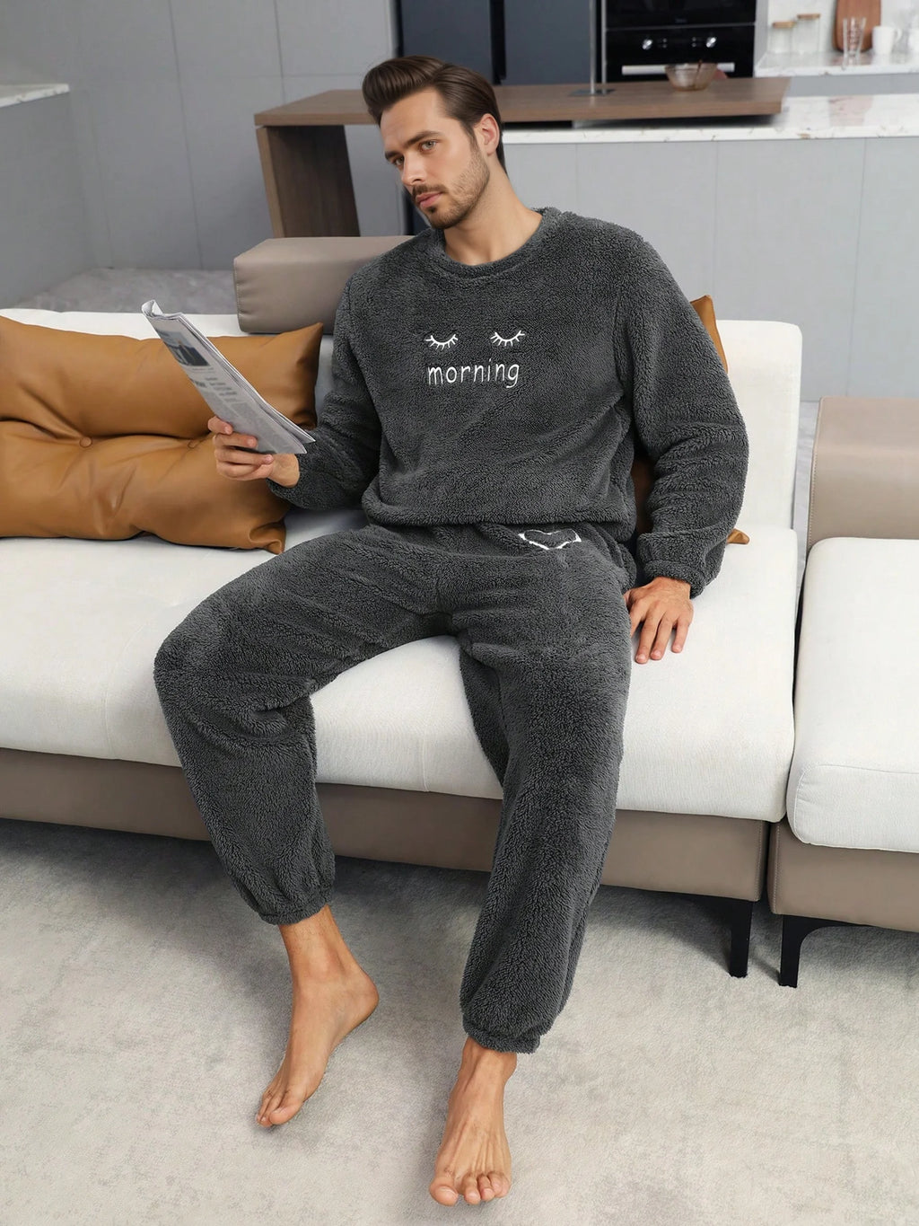 Ensemble Pyjama Homme Flanelle