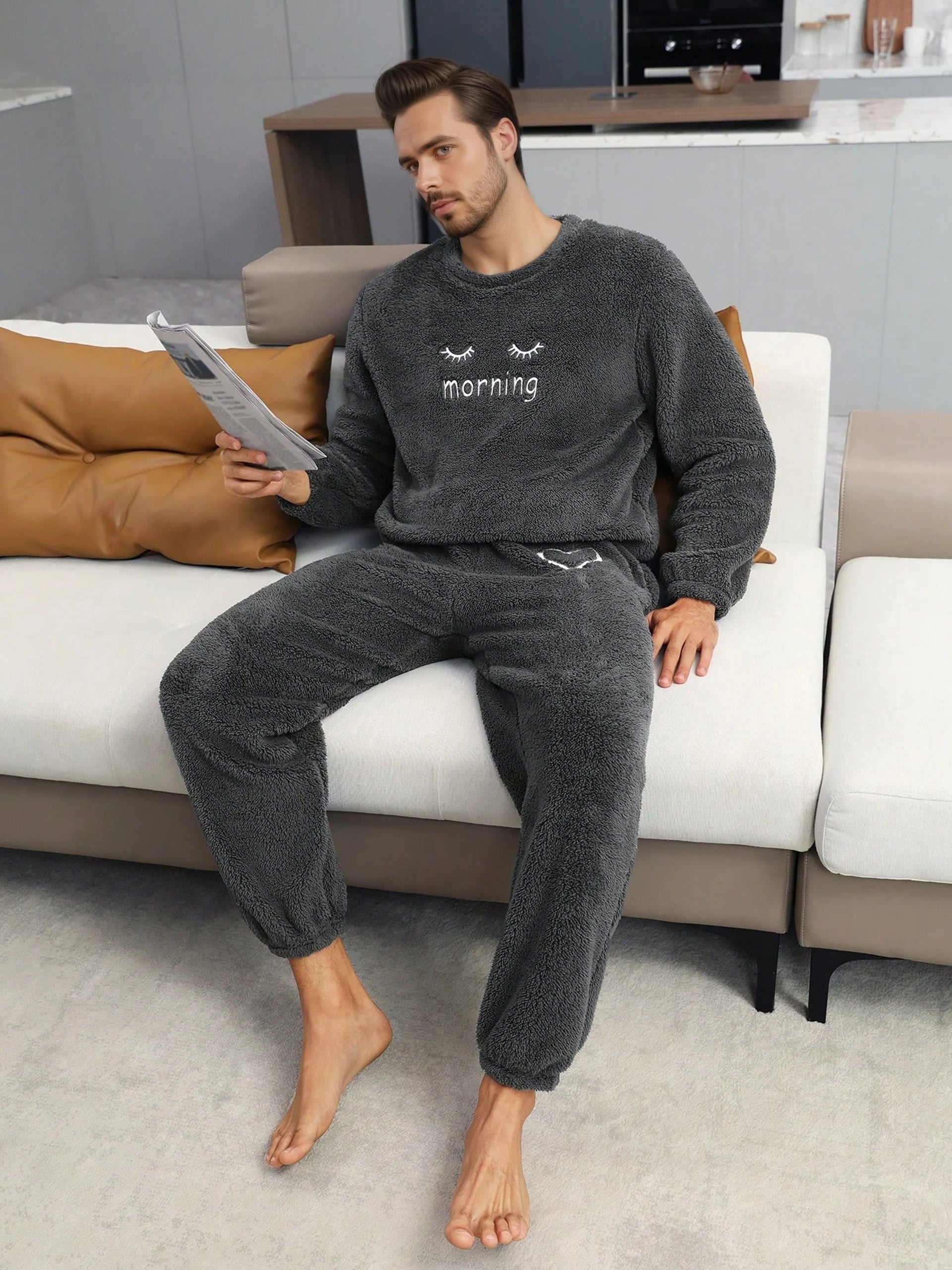 Ensemble Pyjama Homme Flanelle