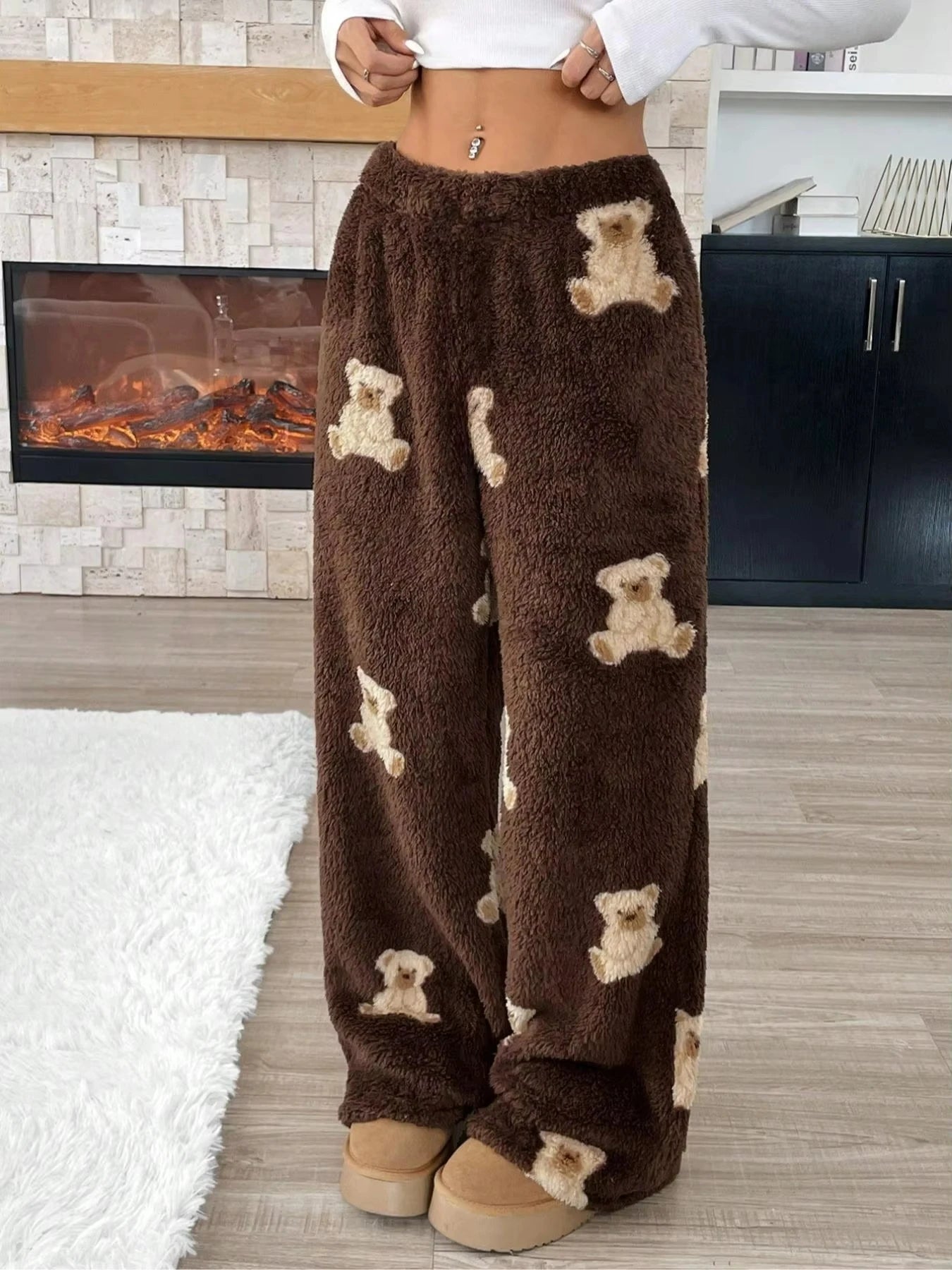 Pantalon Pyjama Femme Flanelle