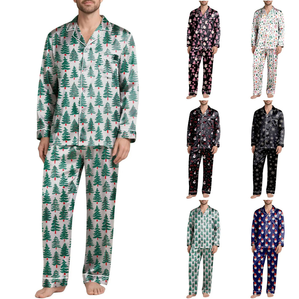 Ensemble Pyjama Homme Noël Blanc