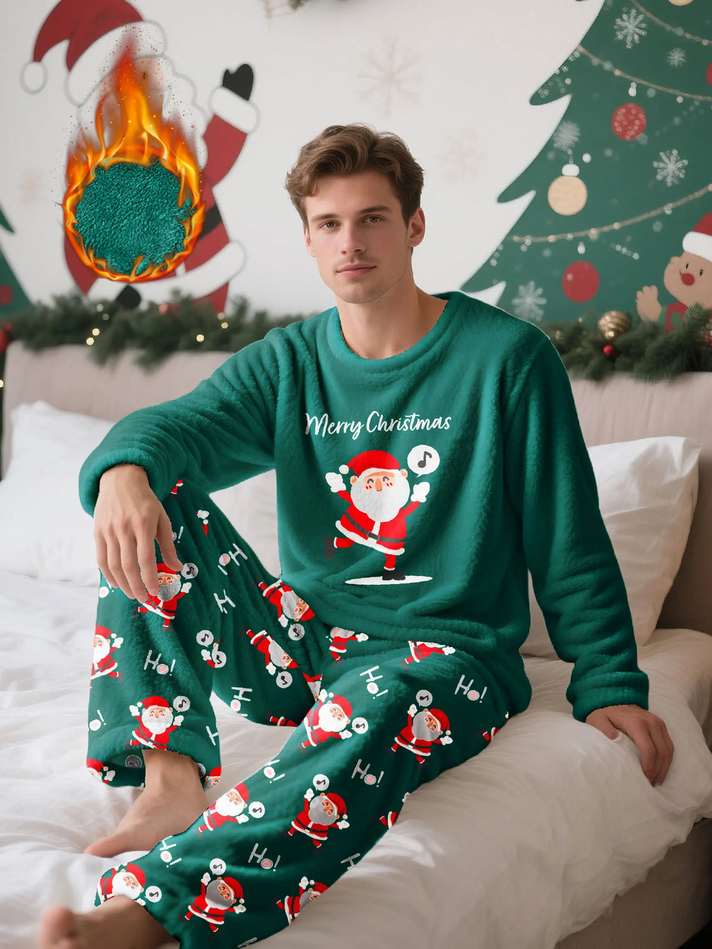 Pyjama Noël Homme Hiver