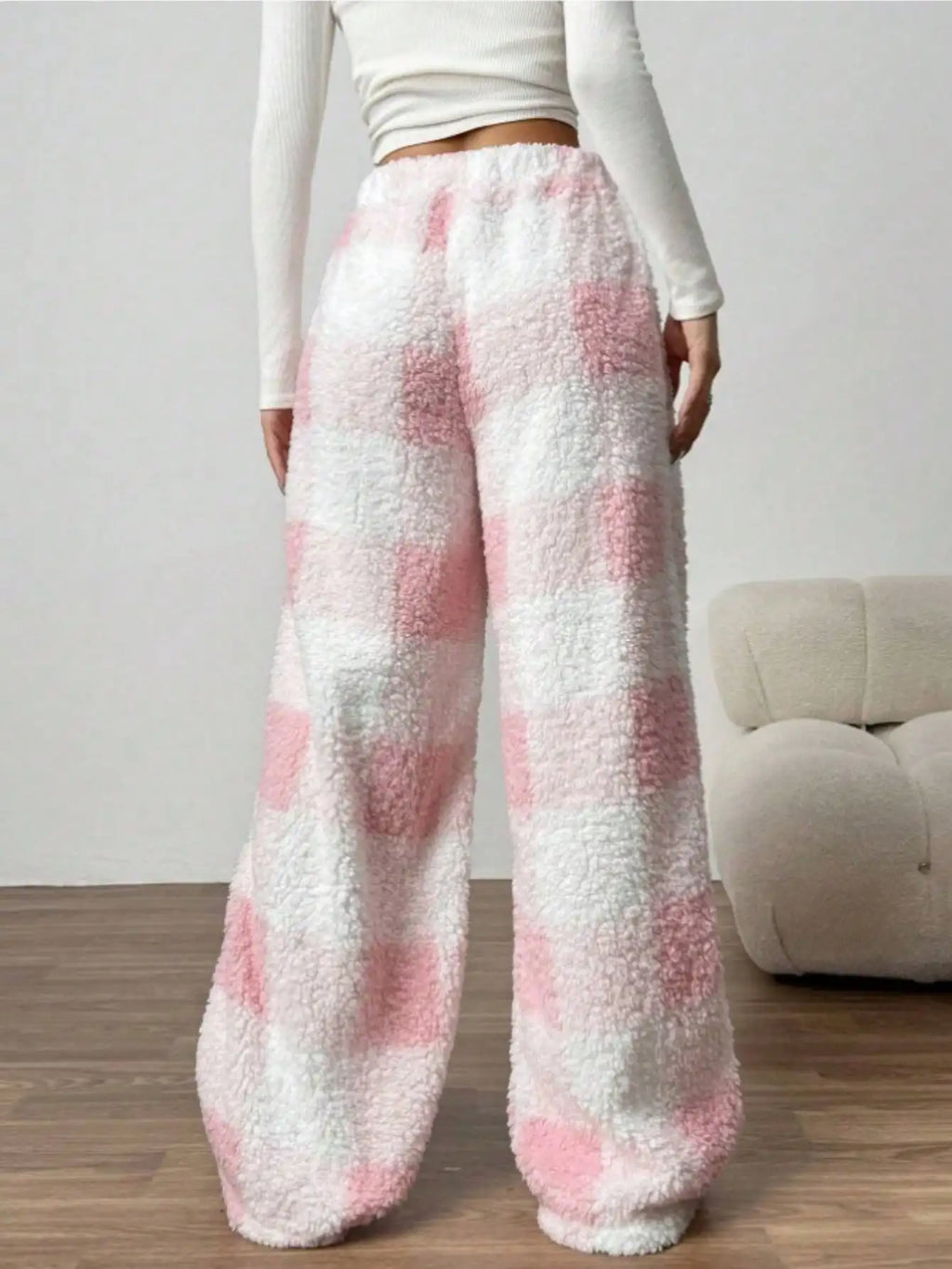 Pantalon Pyjama Femme Carreaux Hiver